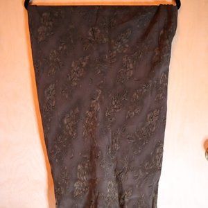 Green Vintage Mid length Skirt